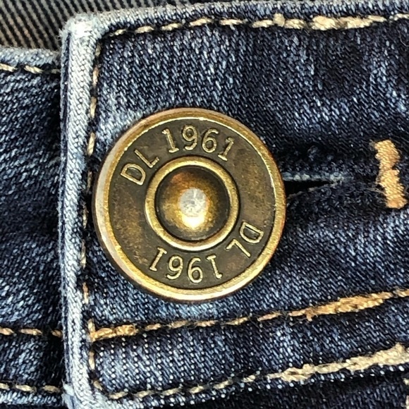 Dl1961 jennifer high-Rise boot raw hems size 25 - Picture 5 of 11